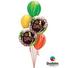 Bouquet 269 #1 Dad Grill Qualatex #41821 91539 91541 91540